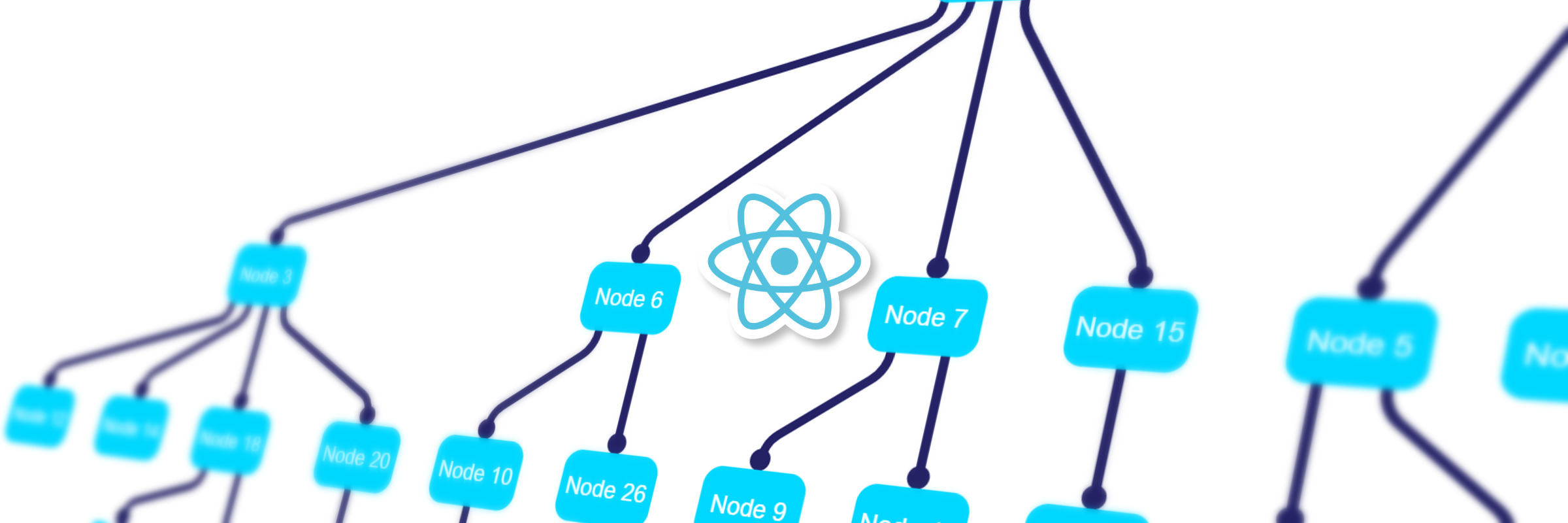 Illustration of React components for building business websites