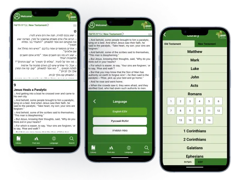 HaEdut - a special mobile application for reading the Bible HaEdut - a special mobile application for reading the Bible preview image